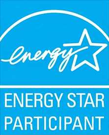 Energy Star Participant blue logo badge.